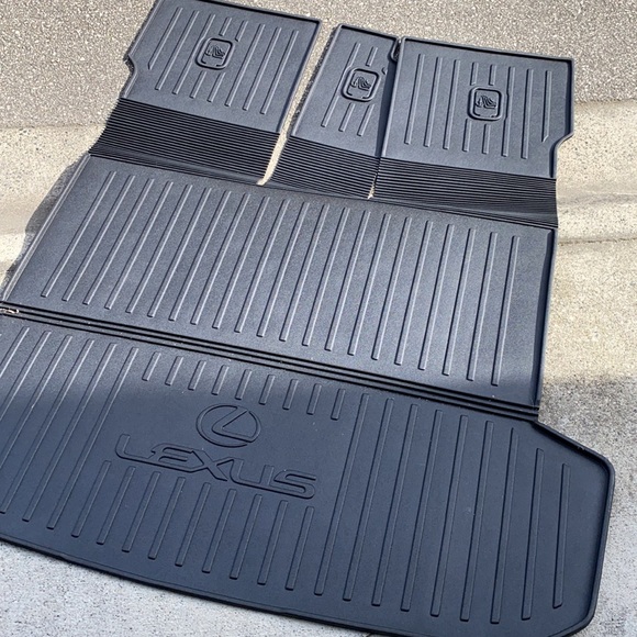 Lexus RX trunk liner mat and cargo net - Picture 3 of 3